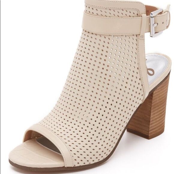 Sam Edelman Emmie block heel open toe sandals - Picture 1 of 6
